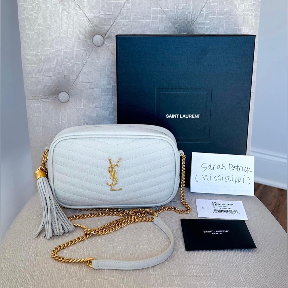 Saint Laurent Mini Lou Camera Crossbody